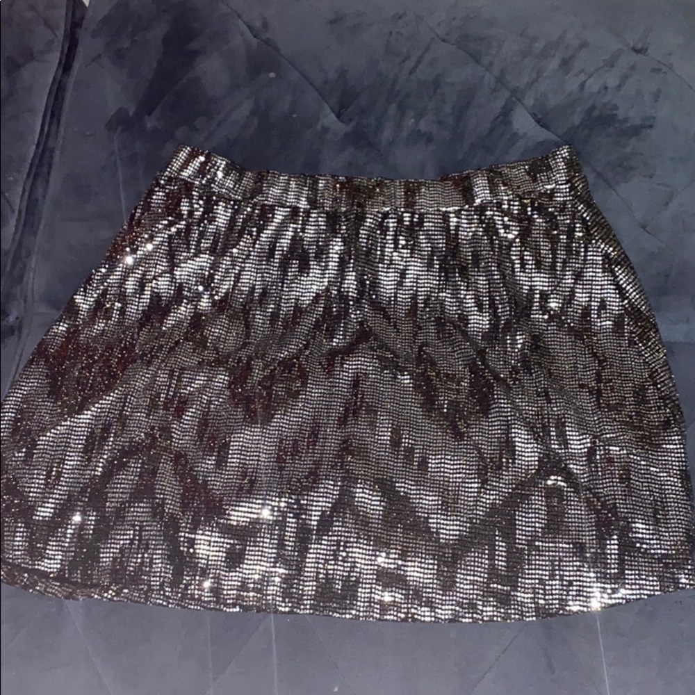 Shiny Circle Skirt